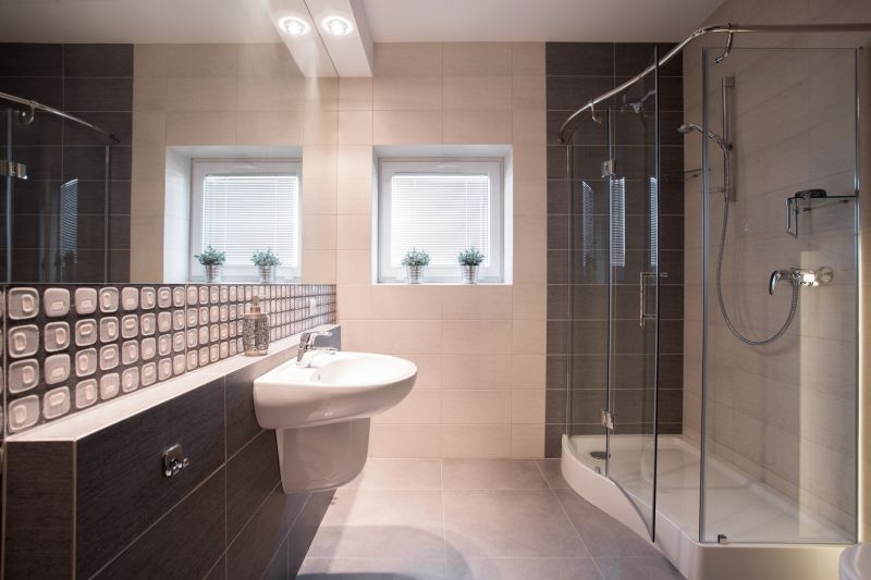 Space-Saving Shower Door Designs